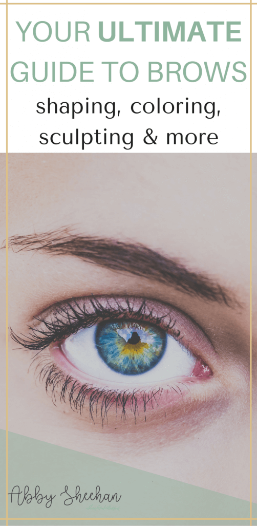 how to do eyebrows the only guide you will ever need abby sheehan brow wiz color chart
