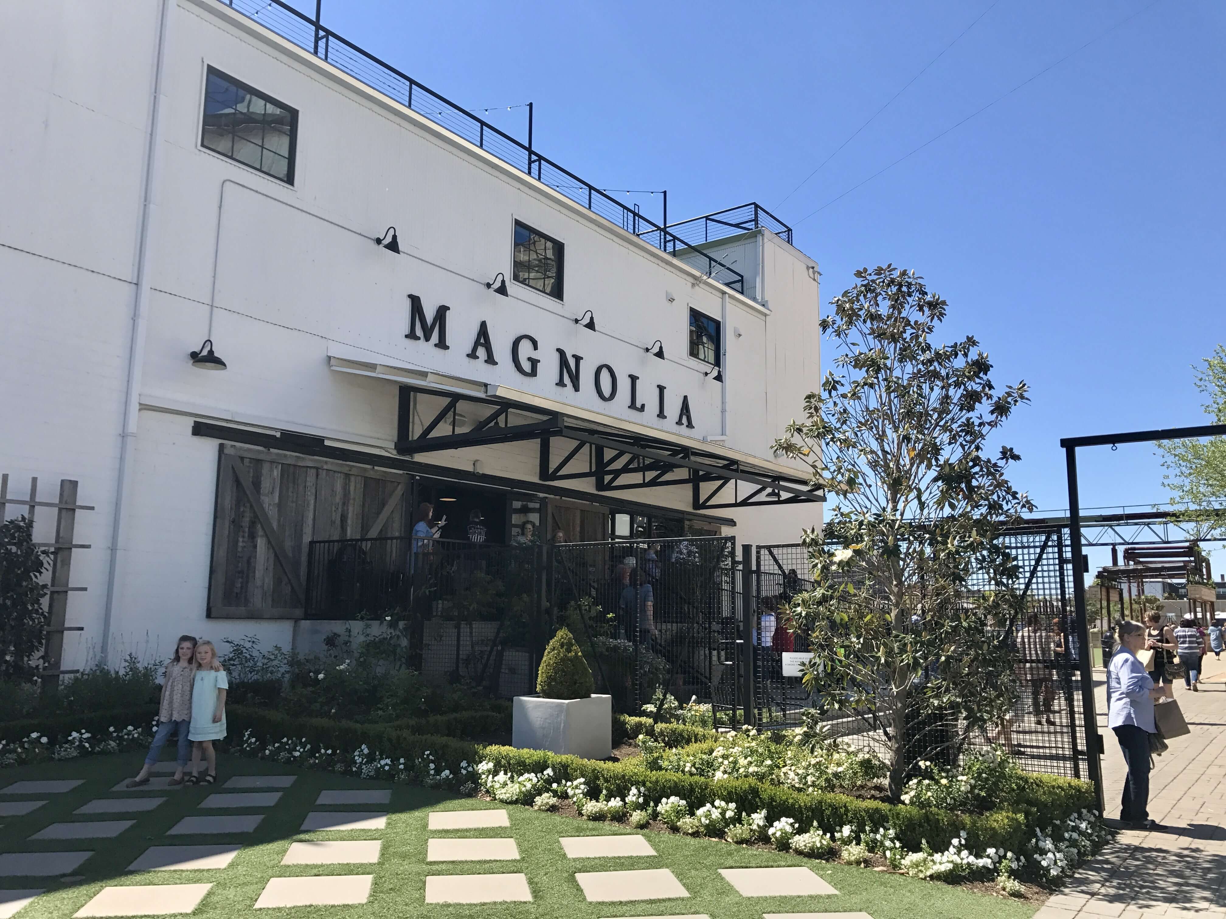 front of magnolia store